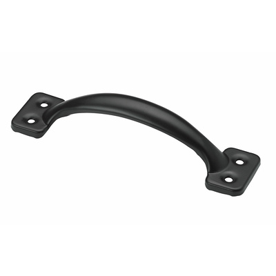 Furniture Handle, 127 x 30 x 20 mm, steel, black