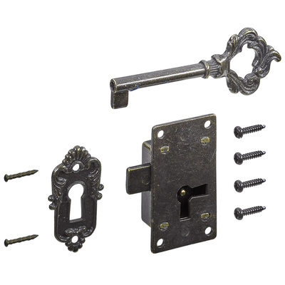 Ornamental screw-on lock