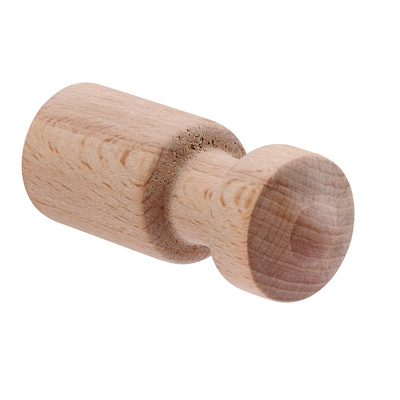 Wandhaken, Ø 30 x 75 mm, Buche roh