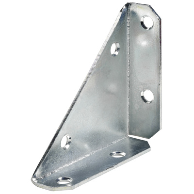 Raccord d‘angle, 75 x 75 x 105 x 2 mm, Acier, zingué