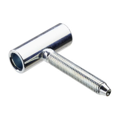Partie supérieure de paumelle, 40 x Ø 15 mm, Acier, zingué