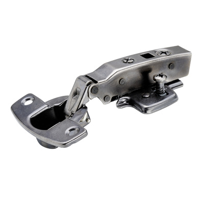 Screw on Sensys concealed hinge with integrated Silent System, for overlay doors