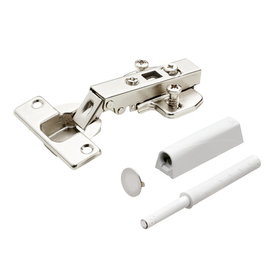 Concealed hinge set Push to open