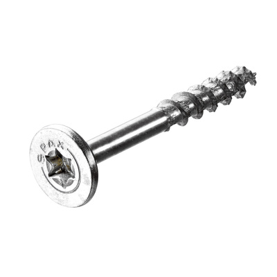Vis d'assemblage de caisson Spax, Ø 4 x 30 mm, Acier, nickelée