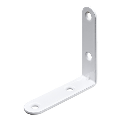 Stuhlwinkel, 15 x 60 x 60 x 2 mm, Stahl, pulverbeschichtet, weiß